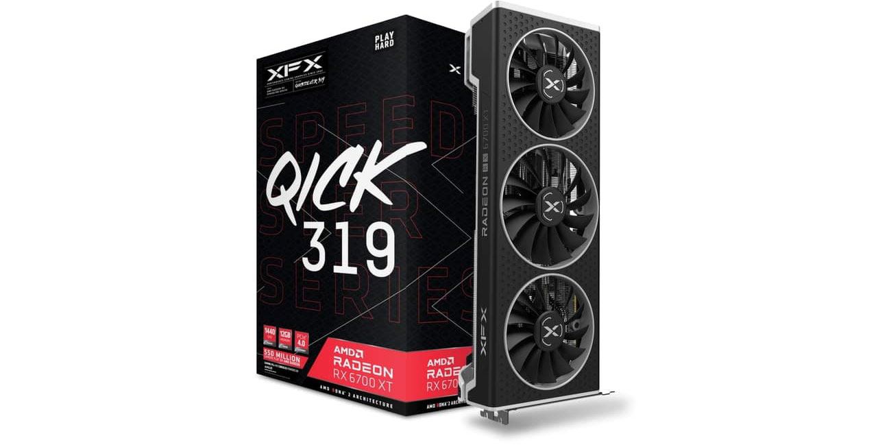 XFX Radeon RX 6700 XT Speedtester Gaming 12GB GDDR6 RX-67XTYPBDP