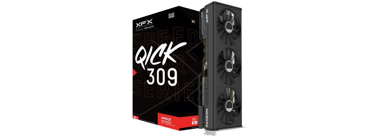 XFX Radeon RX 7600 XT QICK 309 16 GB GDDR6