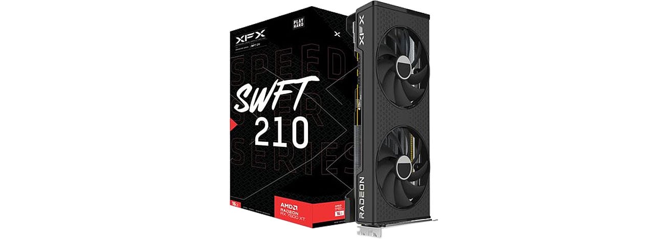 XFX Radeon RX 7600 XT SWFT 210 16 GB GDDR6