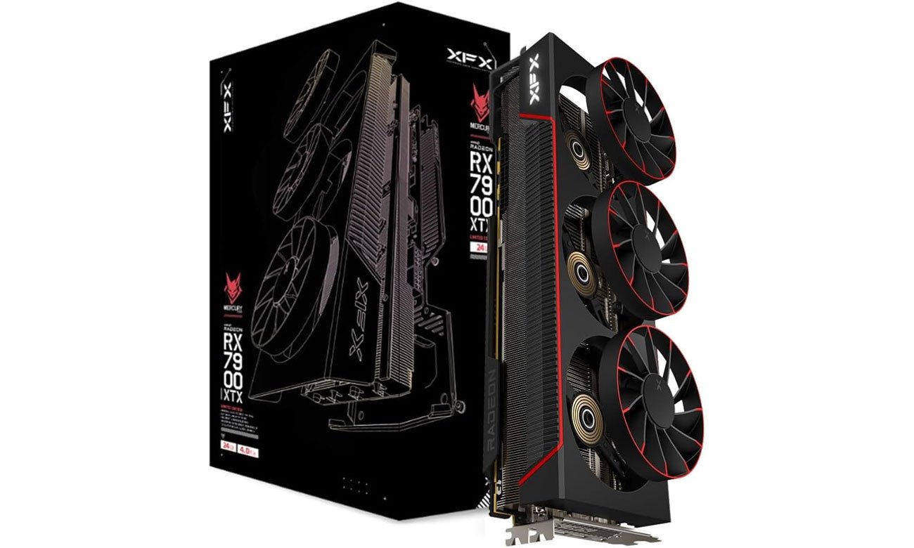 XFX Radeon RX 7900 XTX Mercury Magnetic Air Gaming 24 GB GDDR6