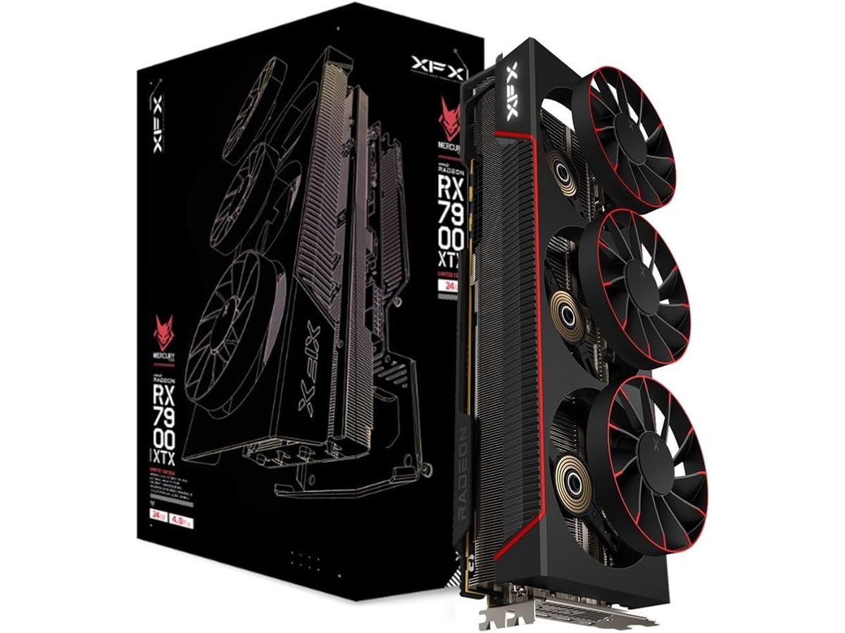 XFX Radeon RX 7900 XTX Mercury Magnetic Air Gaming 24 GB GDDR6