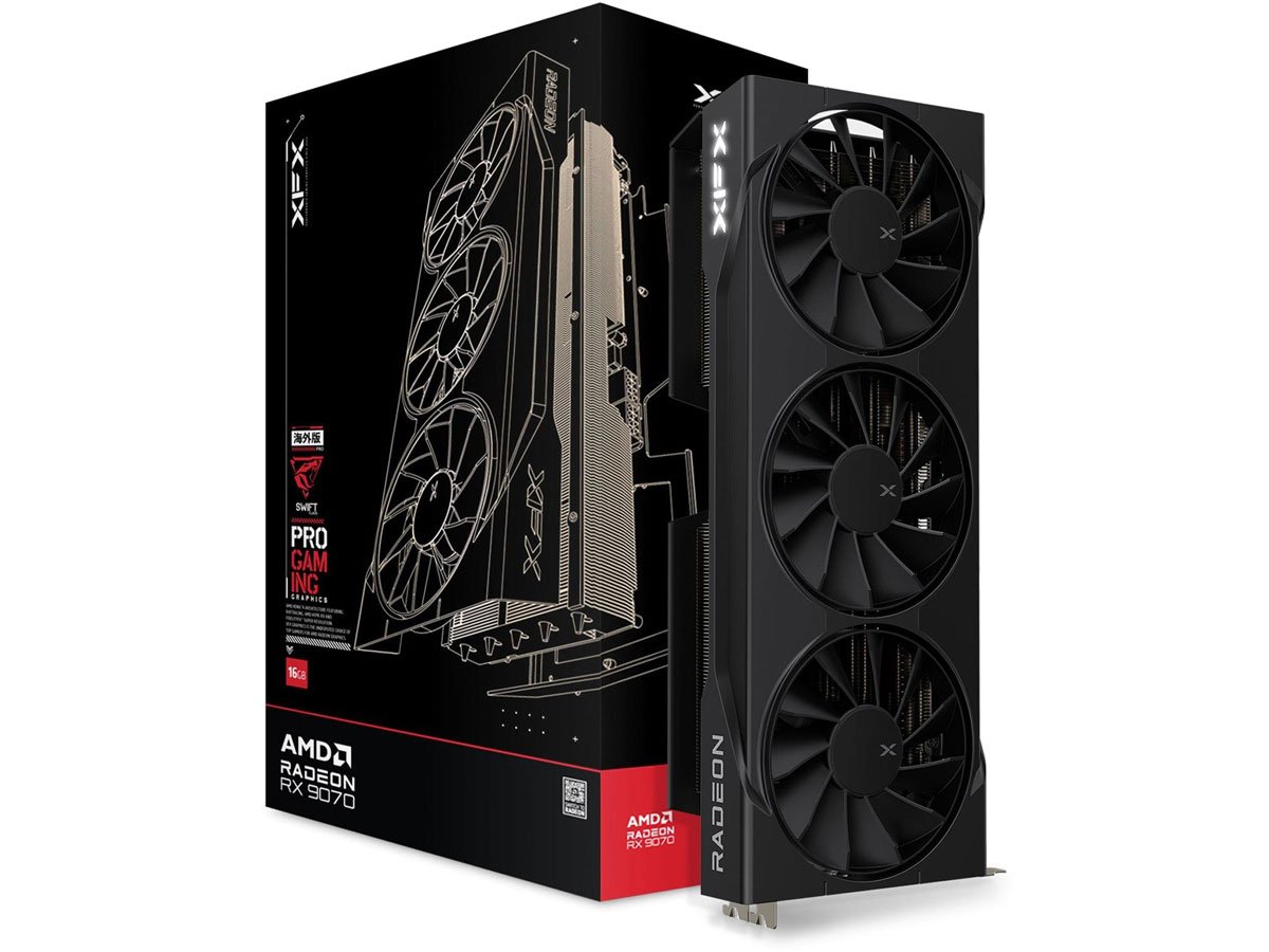 XFX Radeon RX 9070 Swift Gaming OC White 16 GB GDDR6