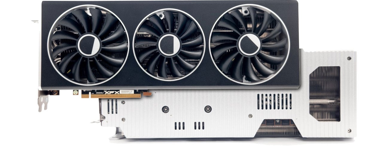 XFX Radeon RX 7800 XT SPEEDSTER MERC319 chłodzenie