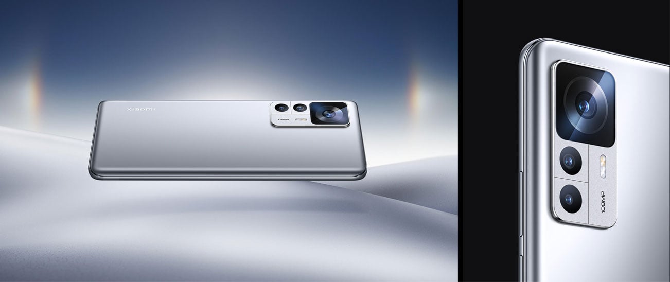 Xiaomi 12T obudowa i aparaty z tyłu