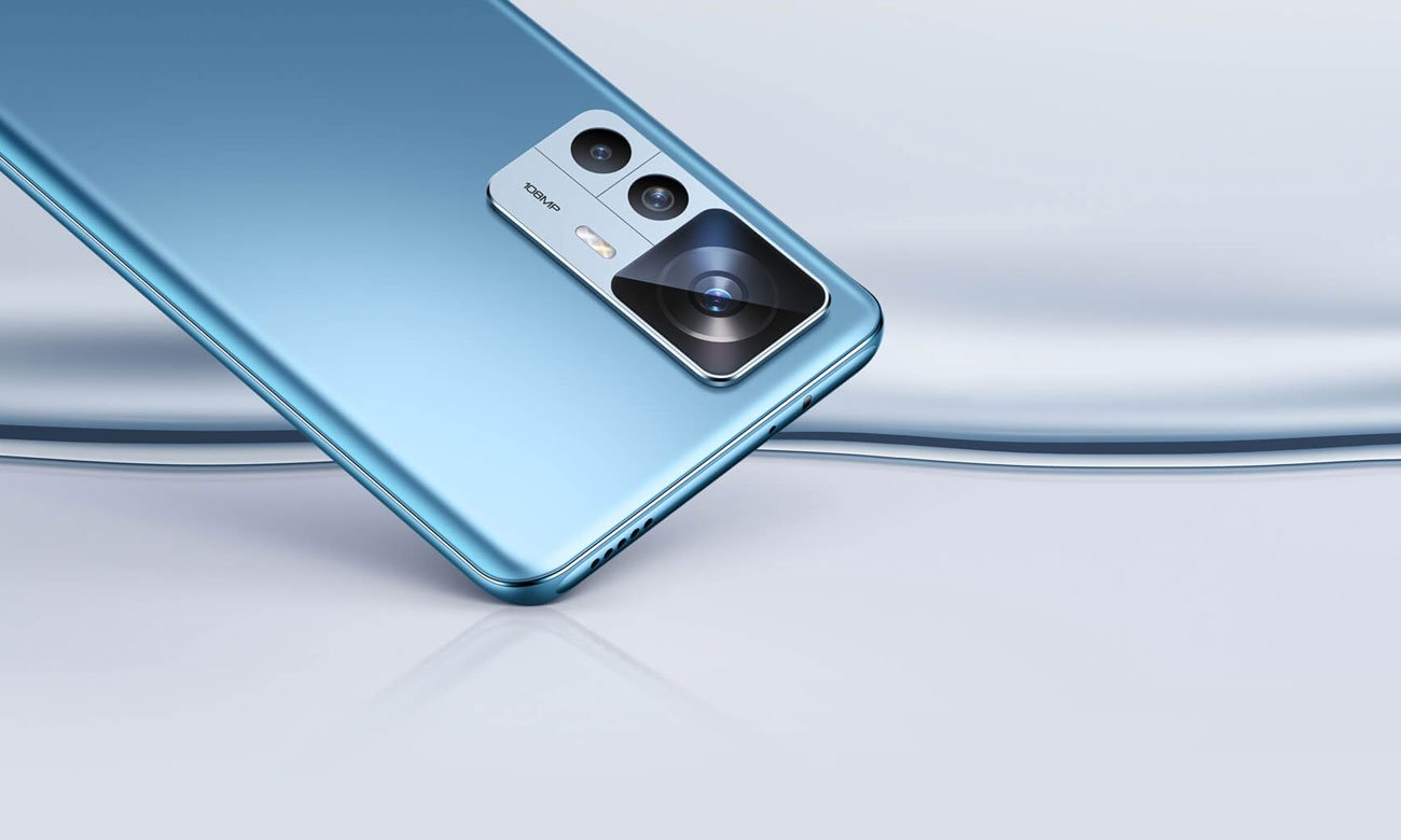 Niebieski Xiaomi 12T i jego aparat