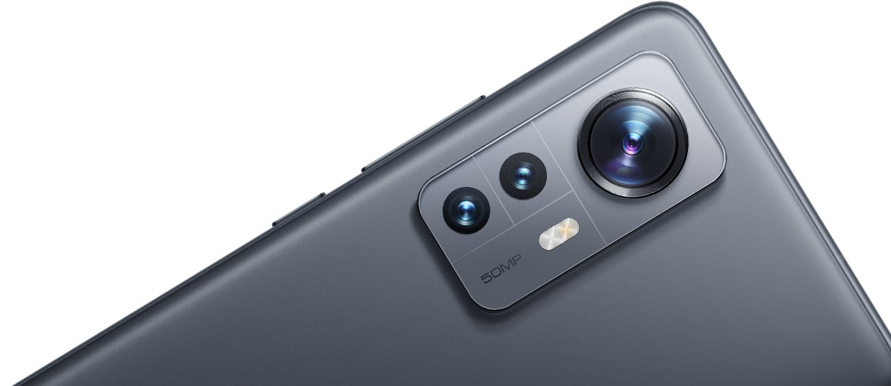 Smartfon Xiaomi 12X szary aparat