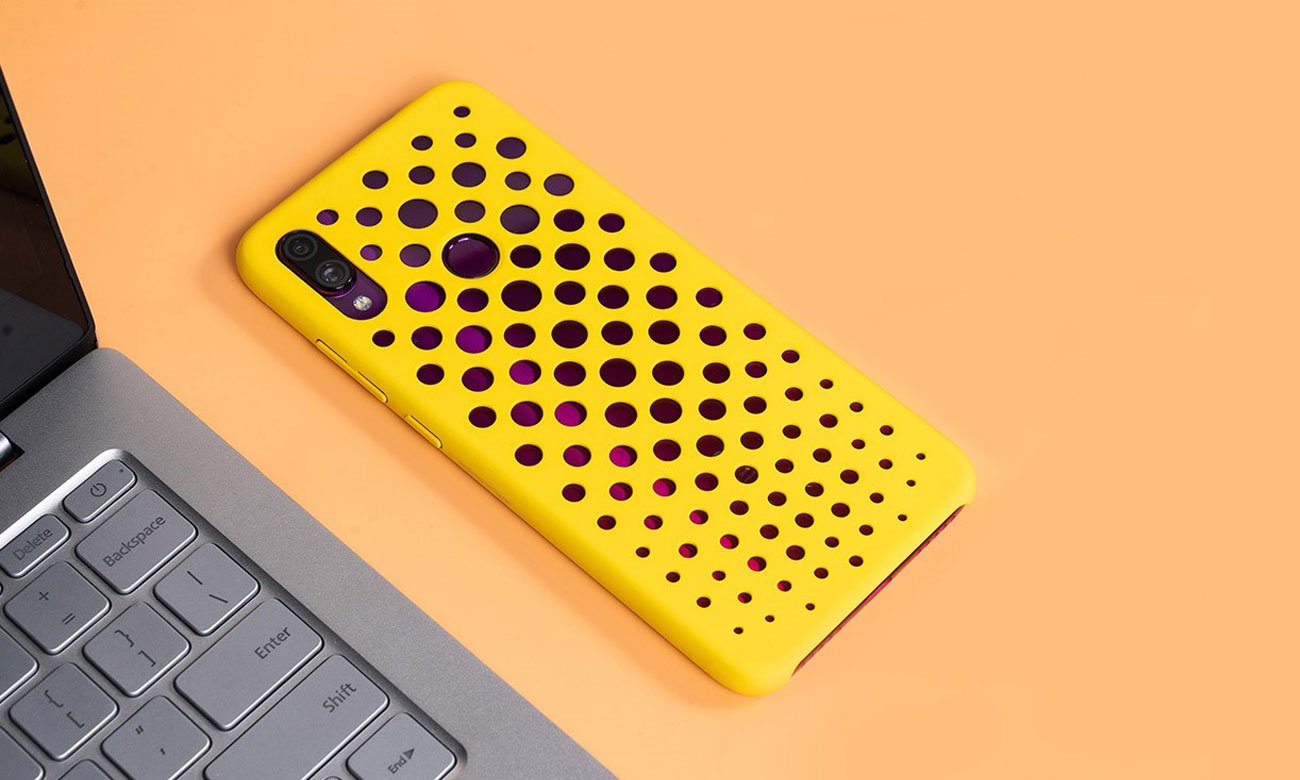 Etui Art Hard Case do Xiaomi Redmi Note 7 żółty 6941059618973