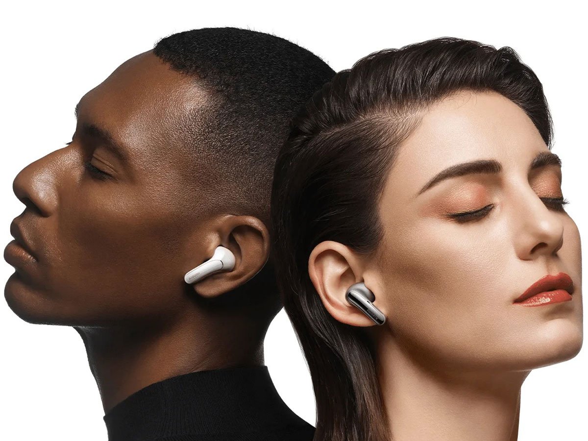 Słuchawki bezprzewodowe Xiaomi Buds 5 Pro Białe - Grafika lifestyle