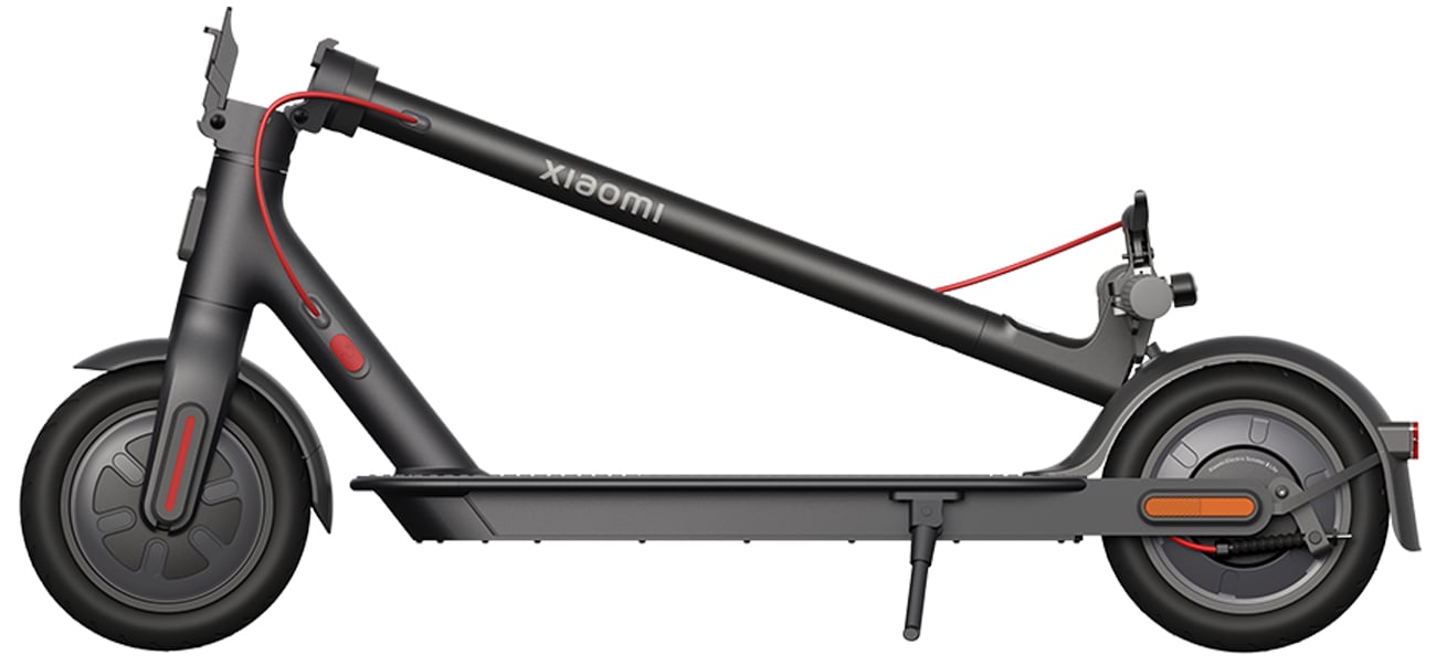 Hulajnoga elektryczna Xiaomi Electric Scooter 3 Lite NE Black - Złożona konstrukcja