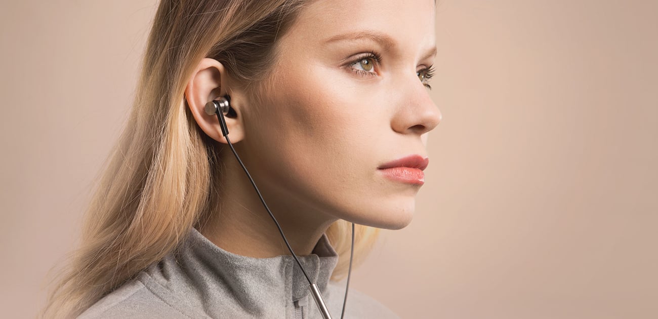 Słuchawki douszne Xiaomi mi in-ear opatentowany sterownik