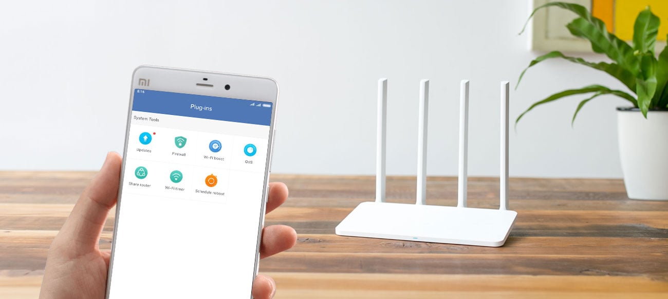 Xiaomi Mi Router 3C Apliakcja Mi Wi-Fi