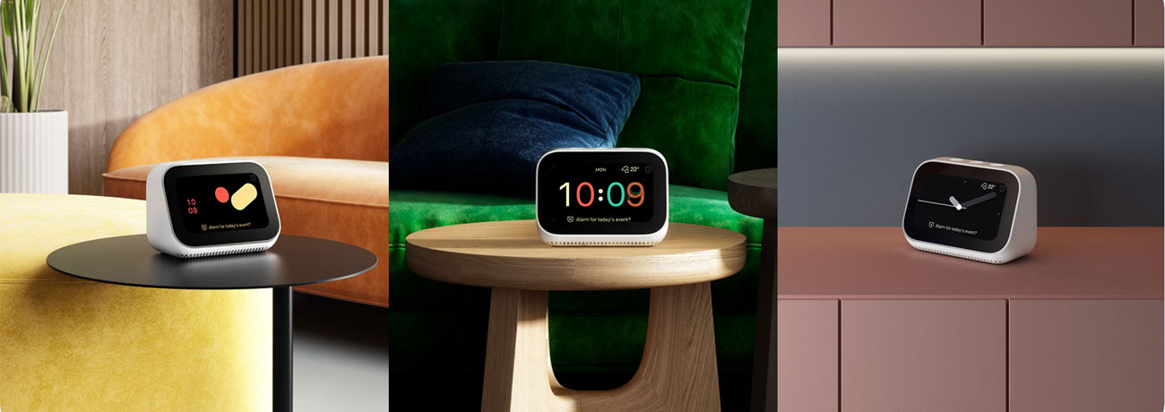 Xiaomi Mi Smart Clock warianty wyświetlaczy