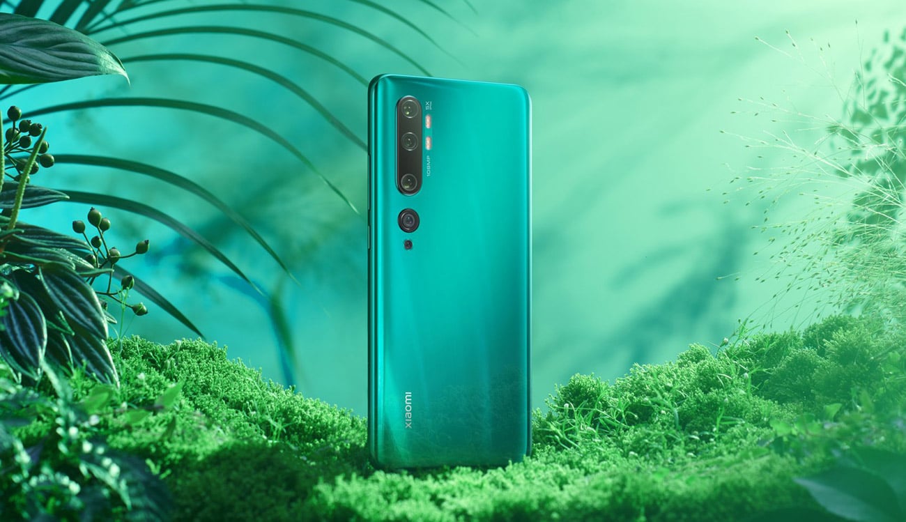 Xiaomi Mi Note 10 Pro elegancka konstrukcja z zakrzywionego szkła i metalu
