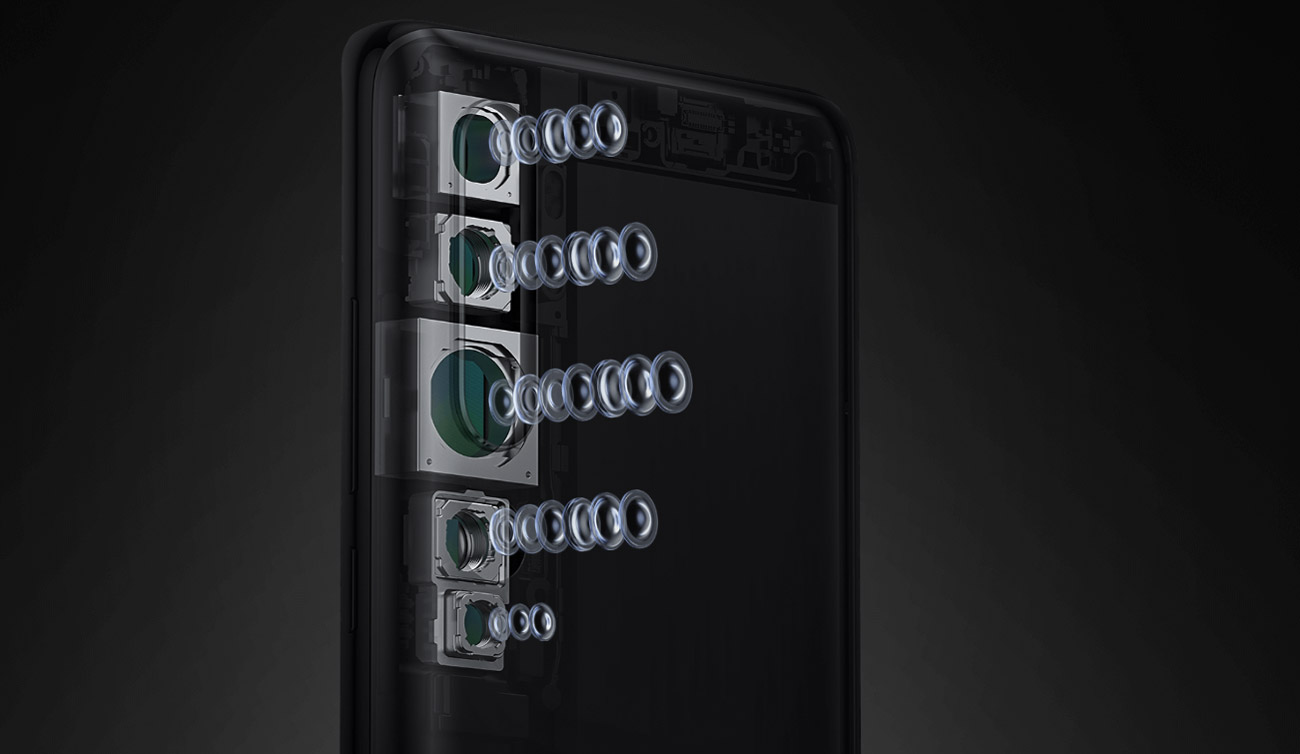 Xiaomi Mi Note 10 poczwórny aparat 108 Mpix panorama teleobiektyw makro ai bokeh