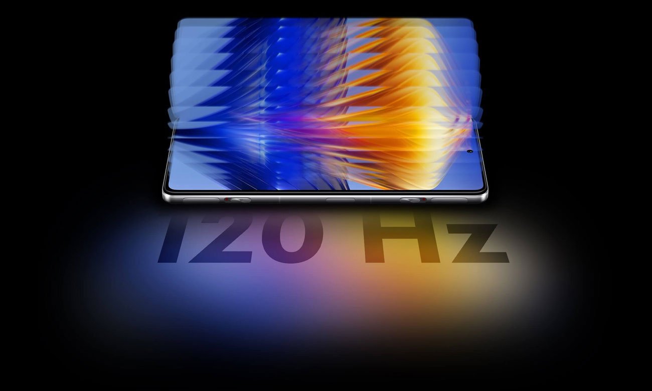 Xiaomi POCO F4 GT częstotliwość odświeżania ekranu 120 Hz