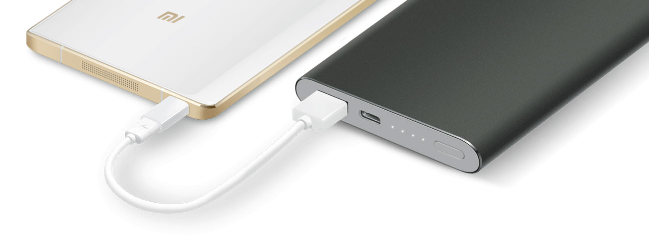 Xiaomi Power Bank Pro Ładowanie