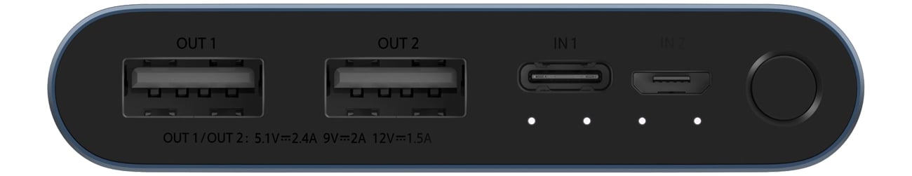 Xiaomi Mi Power Bank 18W 10000 mah (чорний)