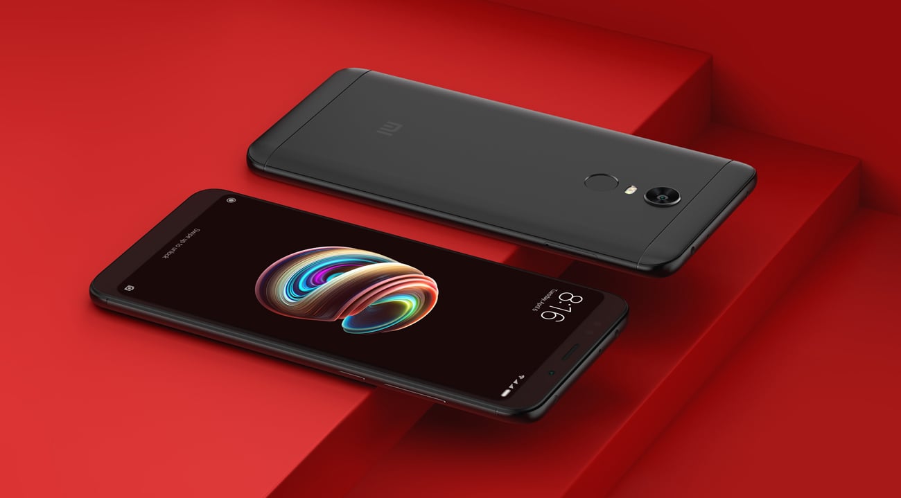 czarny Xiaomi Redmi 5 Plus aluminowa konstrukcja