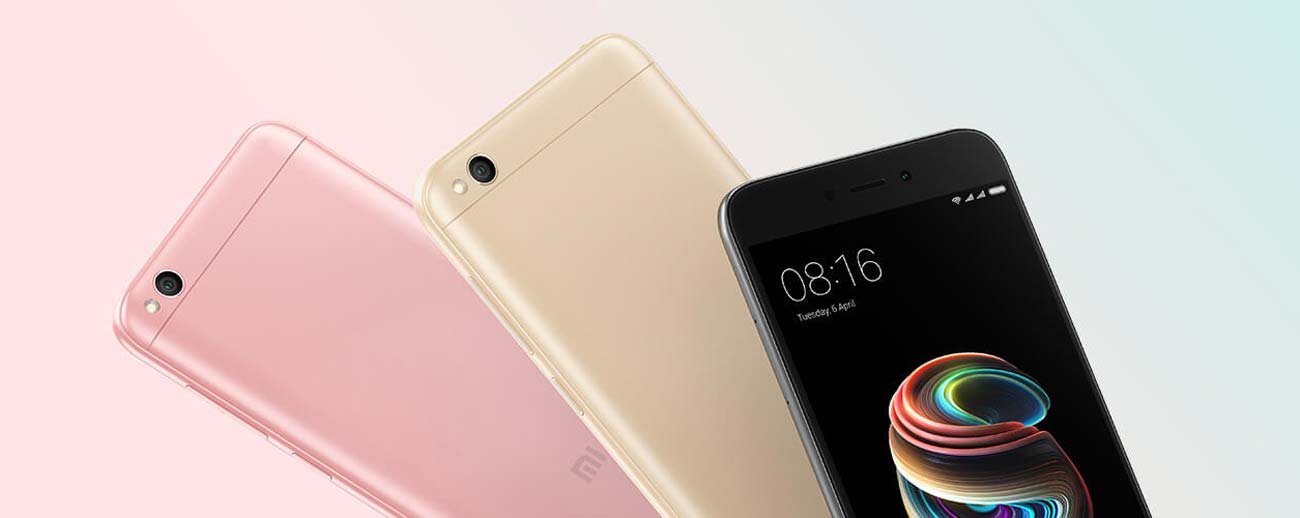złoty Xiaomi Redmi 5A elegancki praktyczny