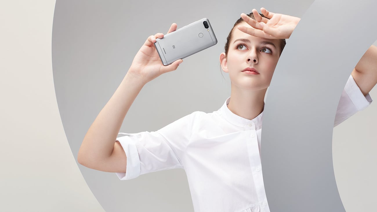 Xiaomi Redmi 6 czytnik linii papilarnych face unlock