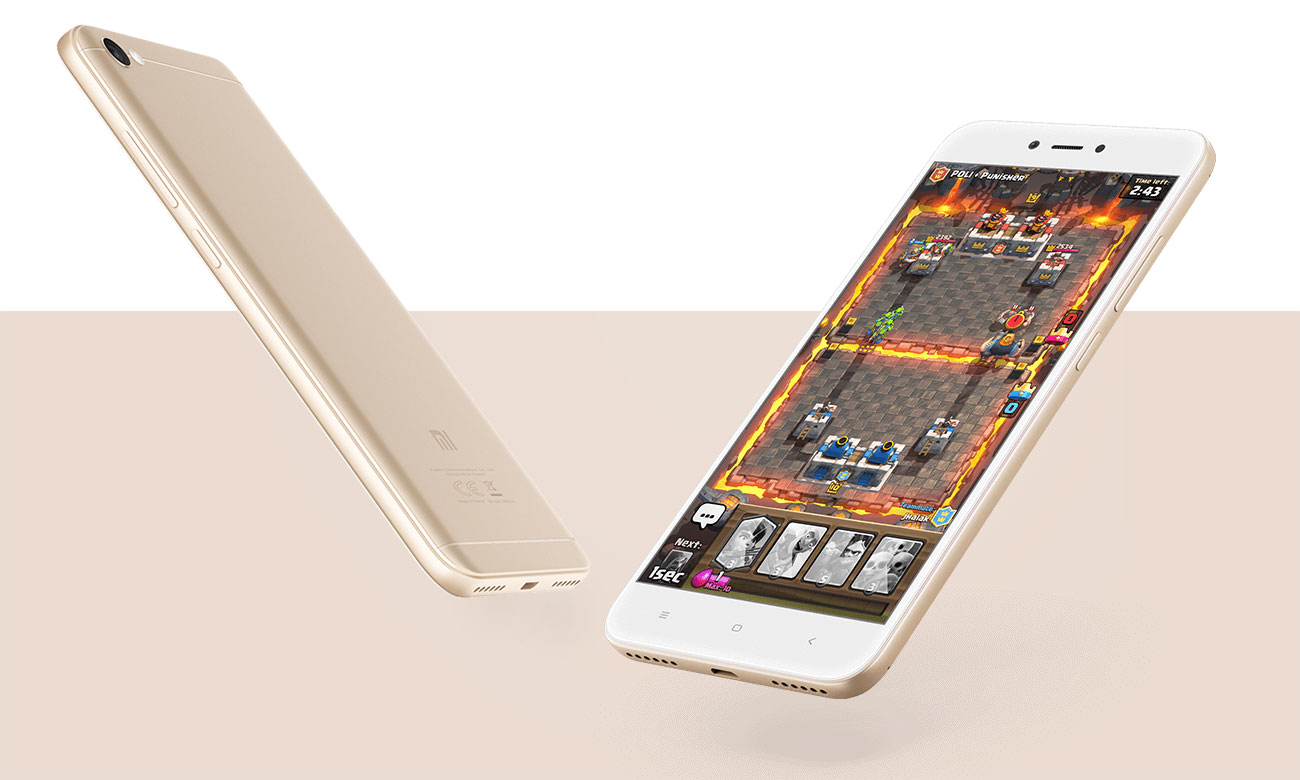 Xiaomi Redmi Note 5A czterordzeniowy procesor Snapdragon 425