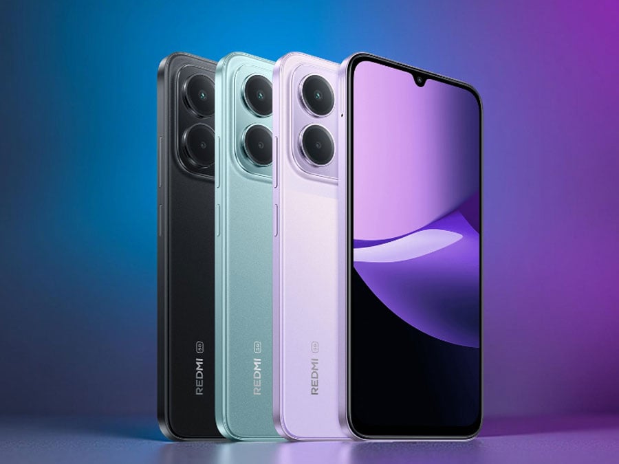 Xiaomi Redmi 15C 5G ekran oraz tył obudowy