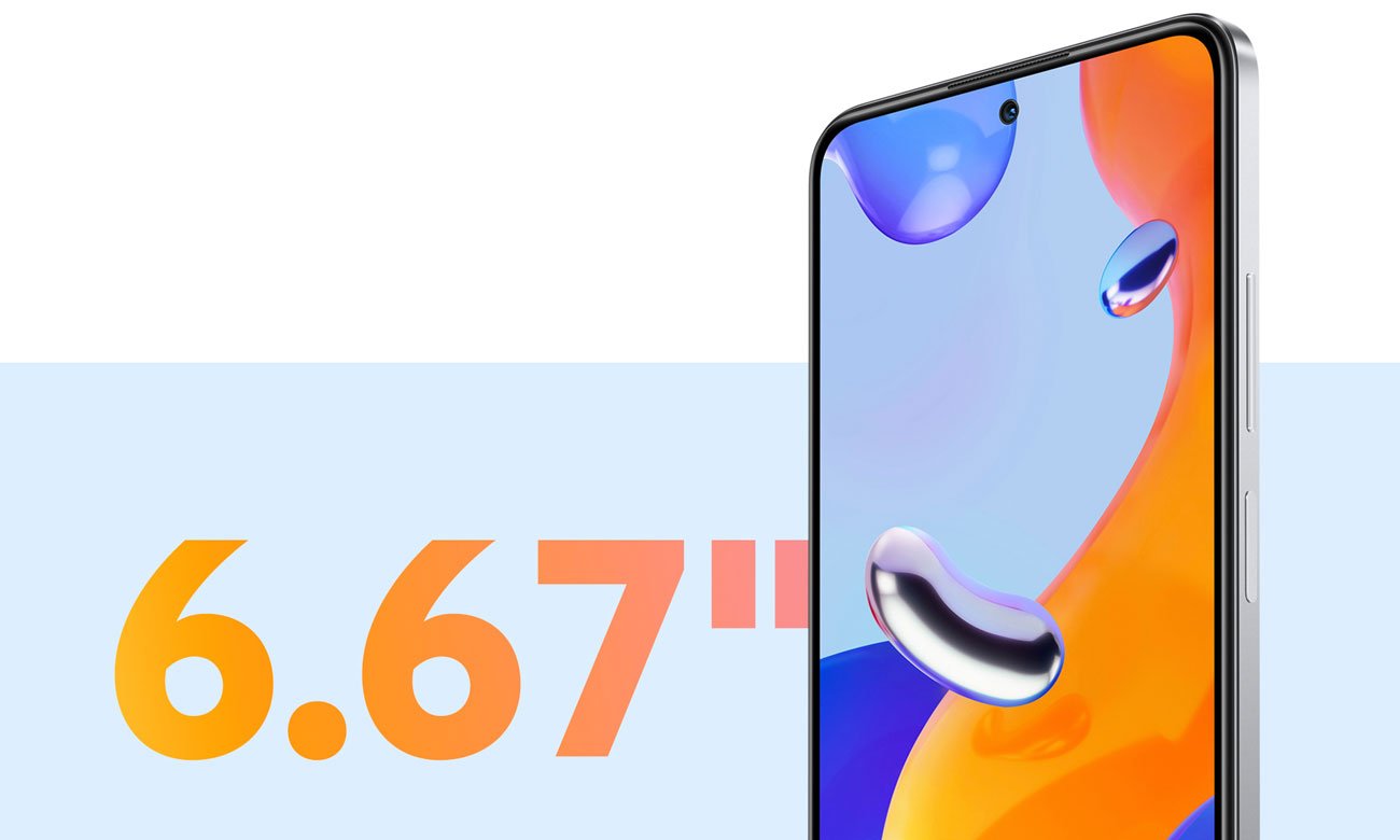 Xiaomi Redmi Note 11 Pro AMOLED-Display