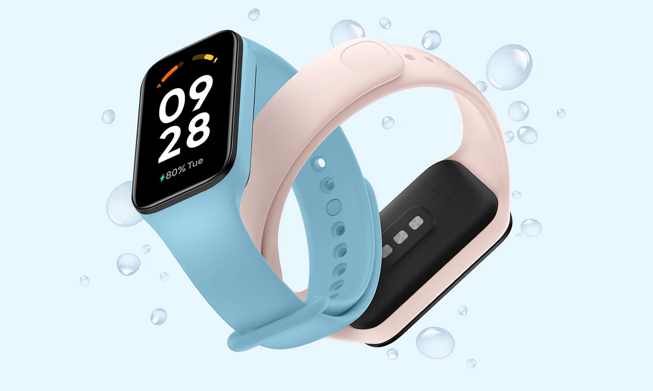 Xiaomi Redmi Smart Band 2 wodooporność 5 ATM