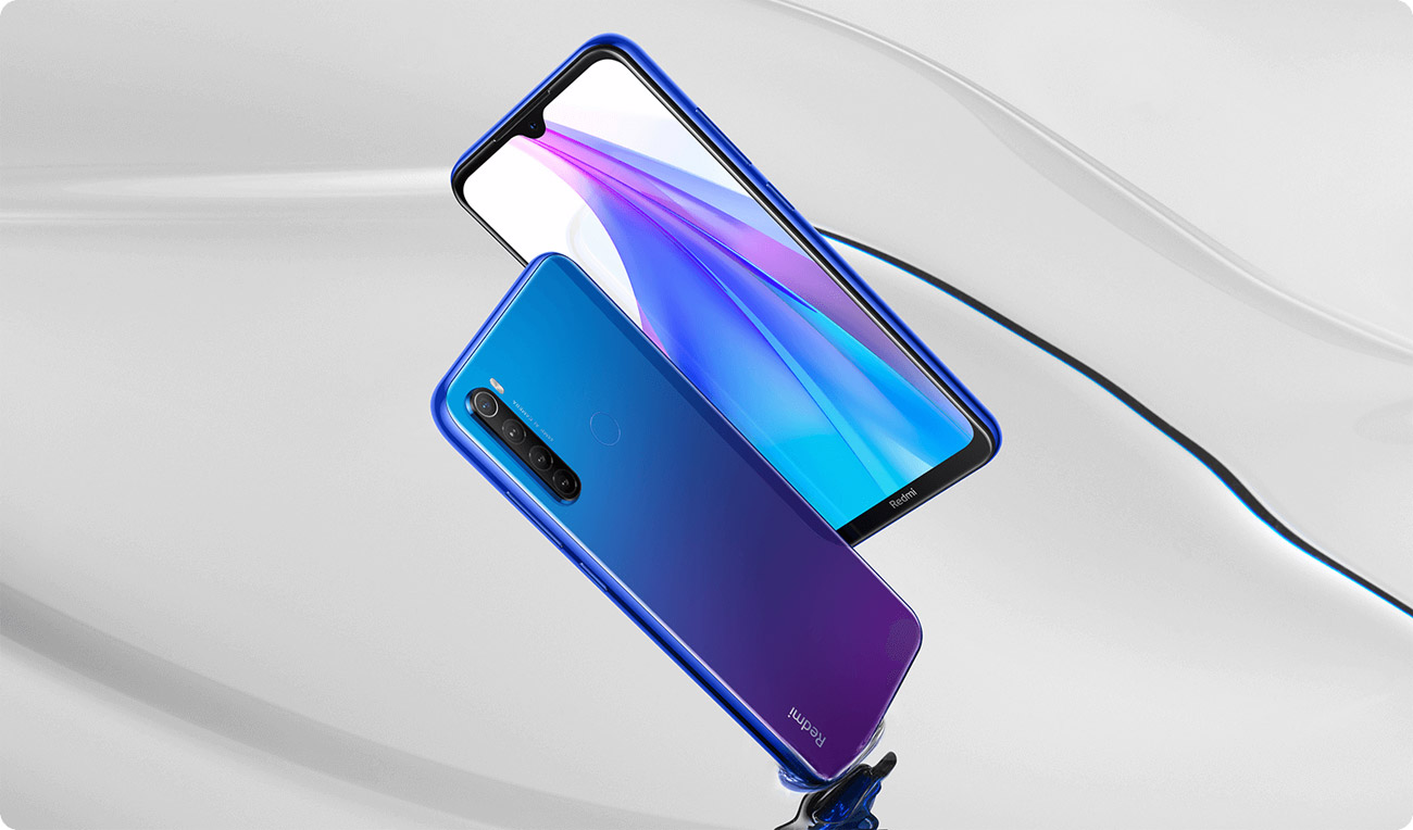 Xiaomi Redmi Note 8T smukła obudowa z holograficznego szkła warstwowego