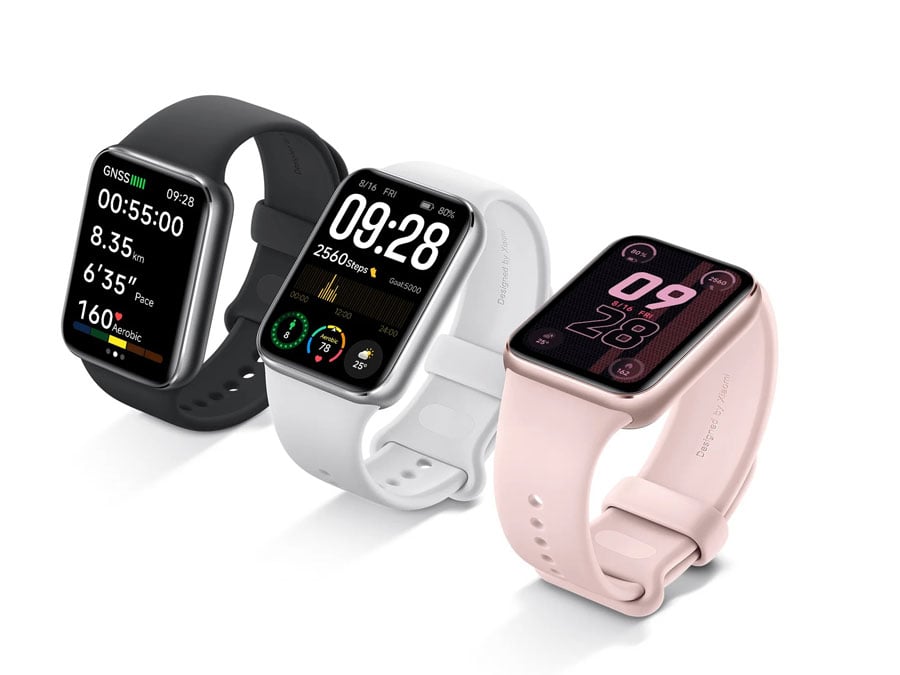 Xiaomi Smart Band 9 Pro różne wersje kolorystyczne srebrny czarny różowy