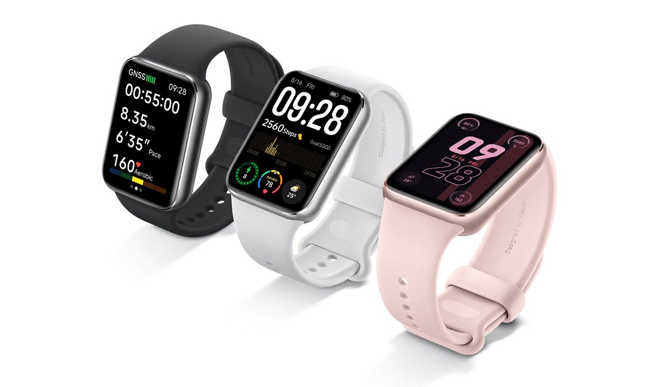 Xiaomi Smart Band 9 Pro różne wersje kolorystyczne srebrny czarny różowy