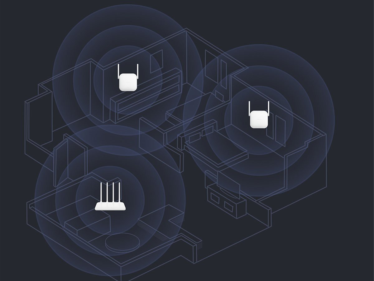 Xiaomi Wi-Fi Range Extender N300 wzmocnienie sygnału