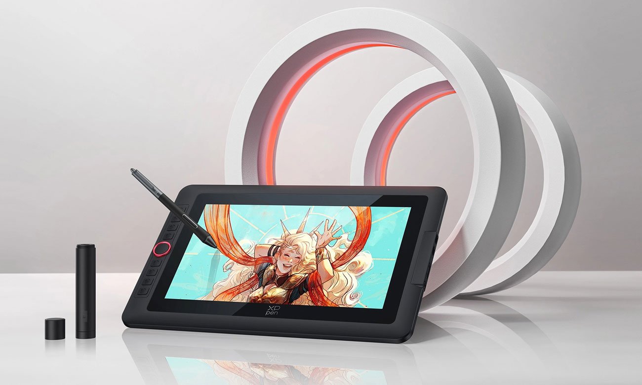 XP-Pen Artist 13.3 Pro V2 ekran oraz rysik