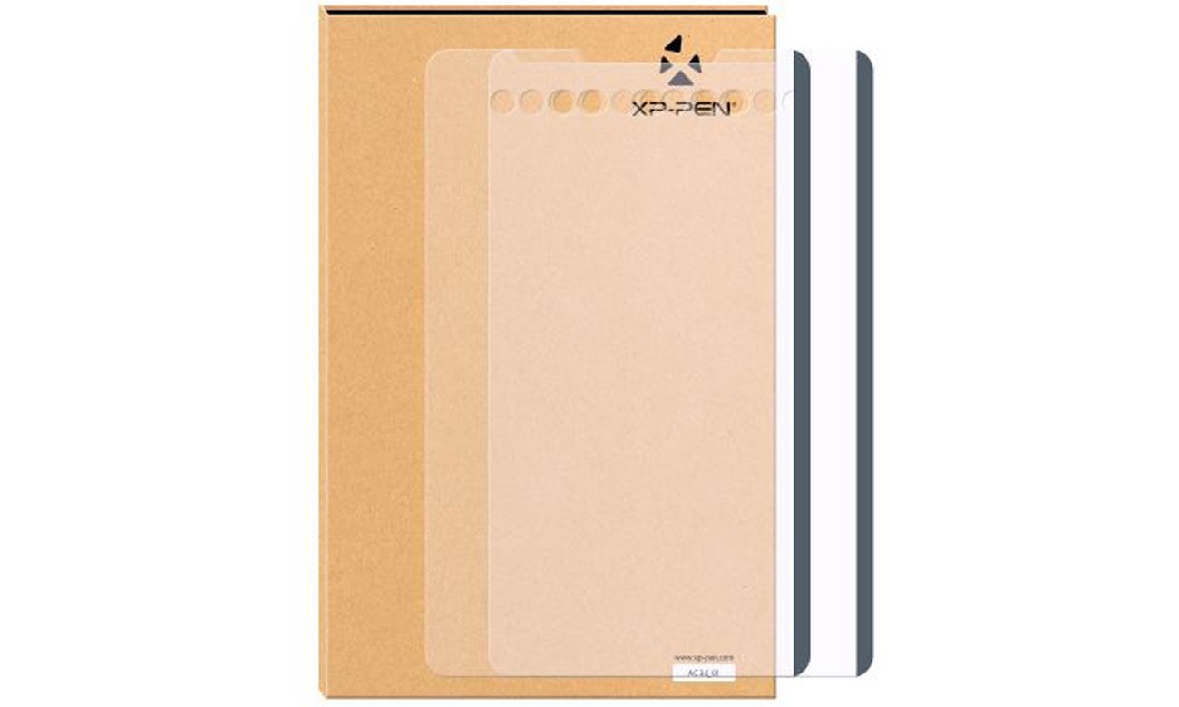 Schutzfolie AC37 für Grafiktablett XP-Pen Deco 01 V2 - Schutz vor Kratzern, Schmutz und Staub