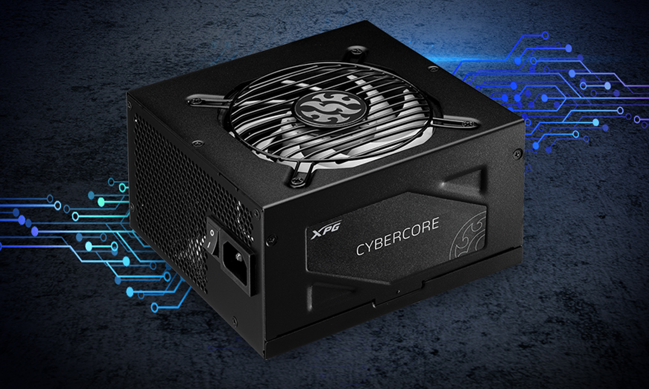 XPG CYBERCORE 1300W 80 Plus Platinum - Zasilacze do