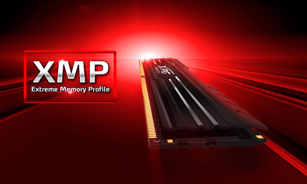 XPG GAMMIX D10 Łatwe podkręcanie Intel XMP 2.0