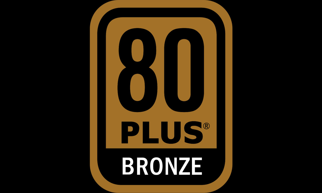 Certyfikat 80 Plus Bronze