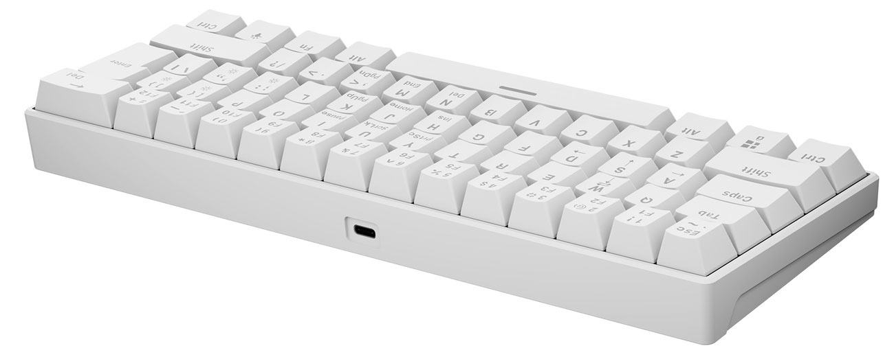 Summoner Mini White widok z tyłu port USB-C