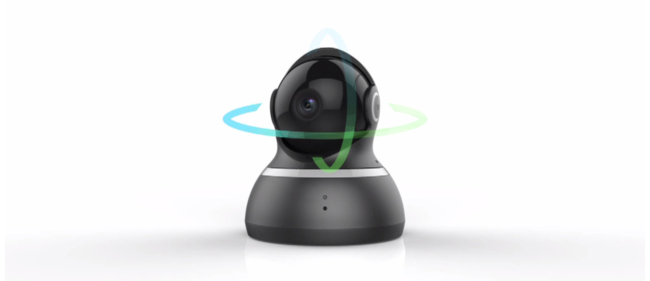 Yi Dome 1080p rozdzielczość Full HD Szerokie kąty widzenia