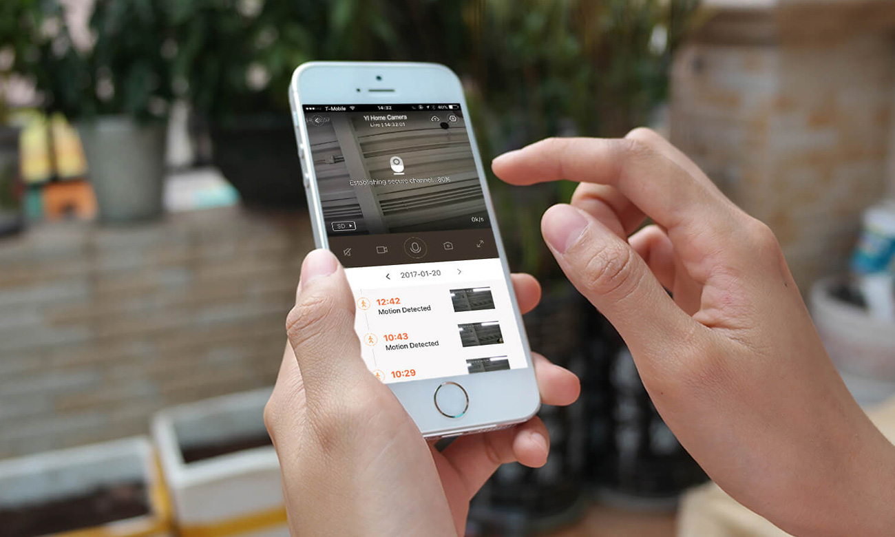 Yi Home 1080p Aplikacja na smartfona YI Home App