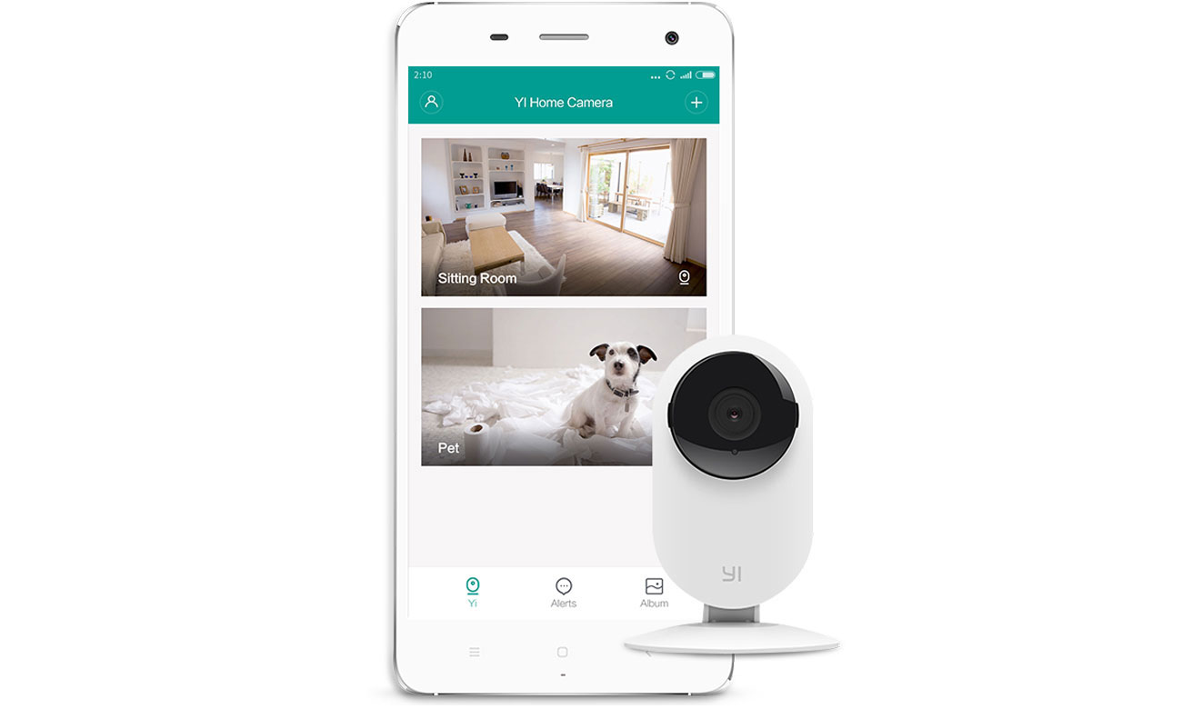 Xiaoyi Yi Home HD LED IR - Aplikacja mobilna