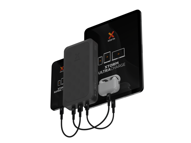 XTORM Power bank Fuel 45000 mAh 67W czarny