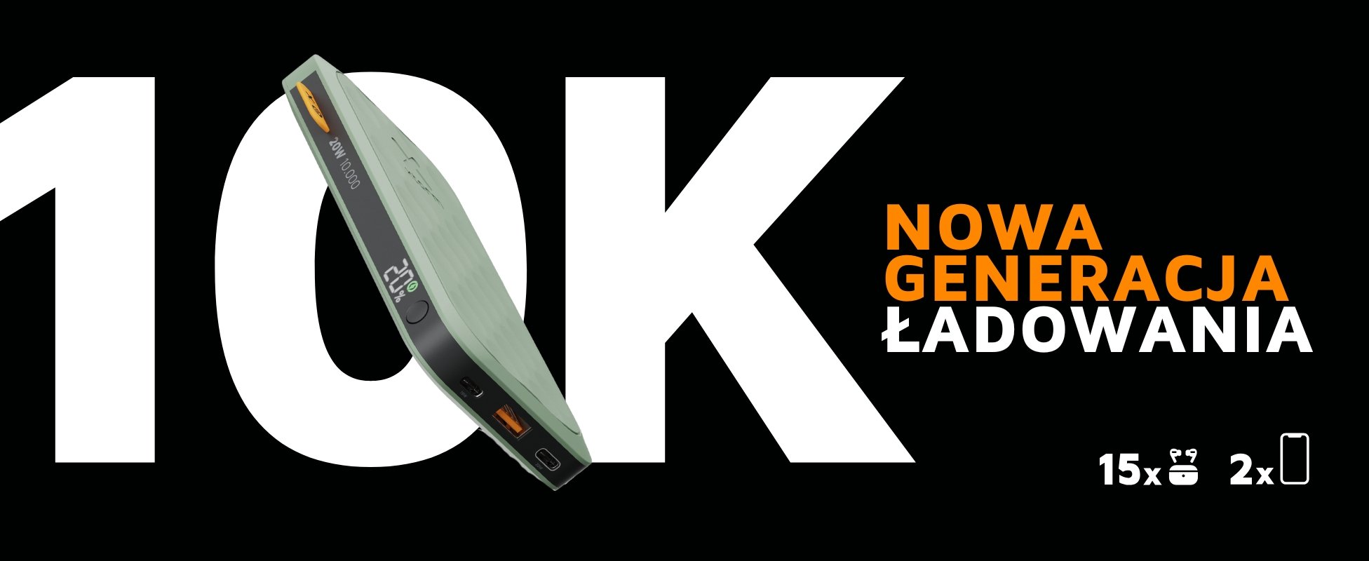 Power Bank Xtorm Fuel 5 10000 mAh zielony