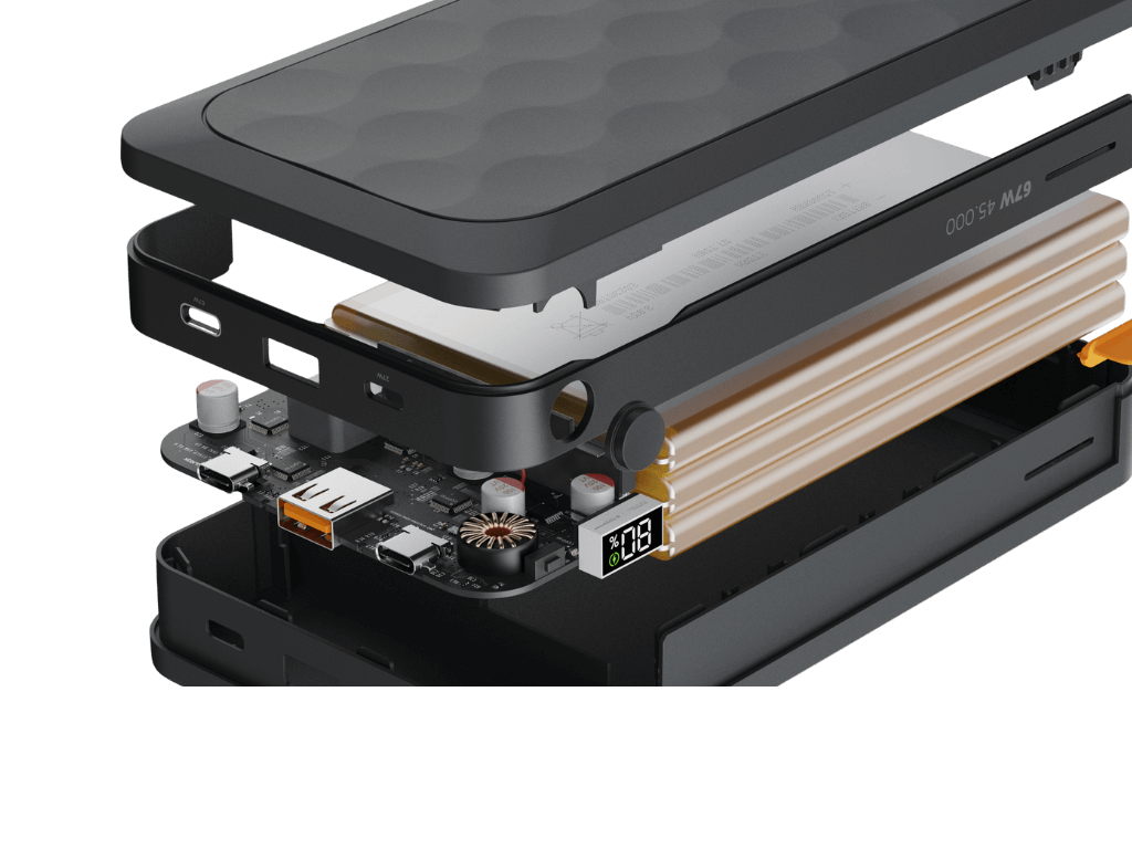 XTORM Power bank Fuel 45000 mAh 67W czarny