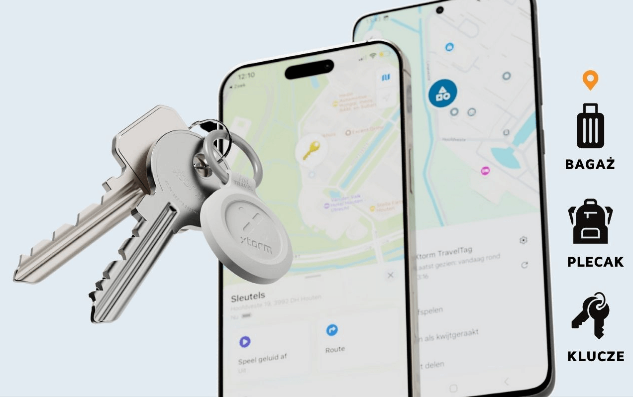 XTORM Lokalizator (Apple iOS & Android) czarny