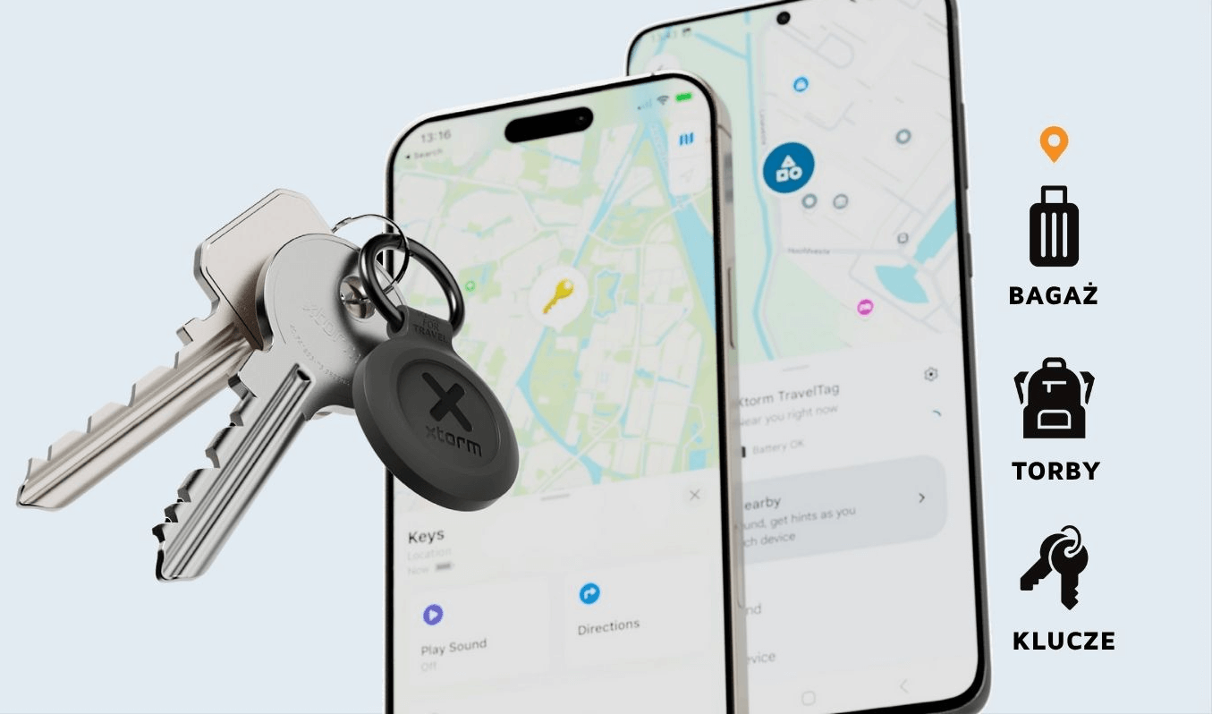 XTORM Lokalizator (Apple iOS & Android) czarny