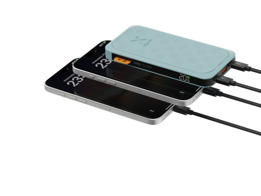 XTORM Powerbank Fuel 10000 mAh 20W błękitny