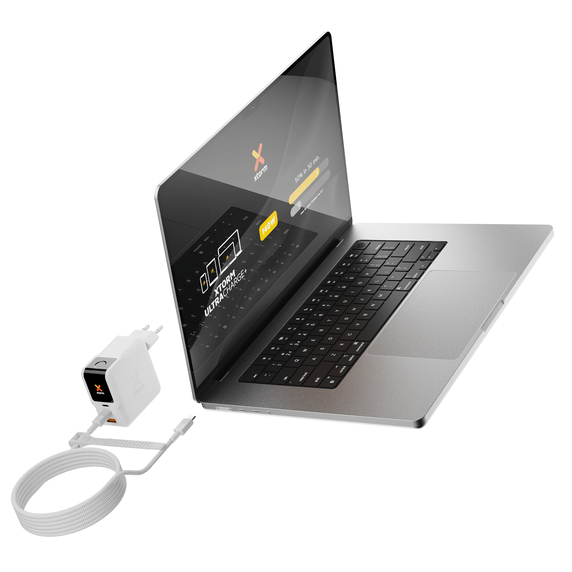 Ładowarka Xtorm XECNG140x szybko ładująca laptop przez USB-C