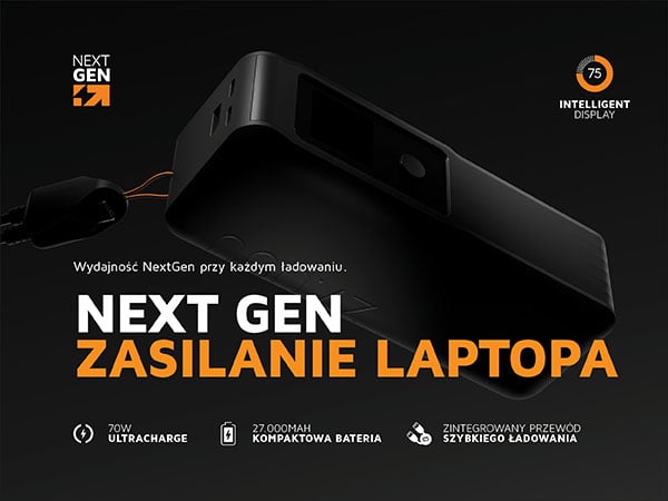Powerbank Xtorm Next Gen 27 000 mAh 70 W — najważniejsze cechy