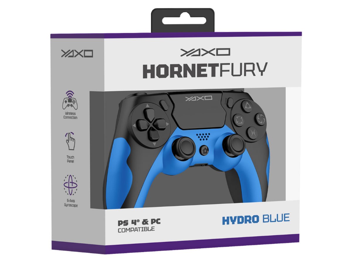 Kontroler YAXO HORNET FURY Hydro Blue - Widok opakowania